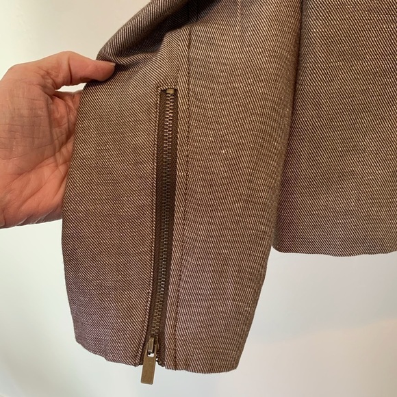 ISSAC MIZARAHI FOR TARGET BROWN JACKET - Picture 4 of 8